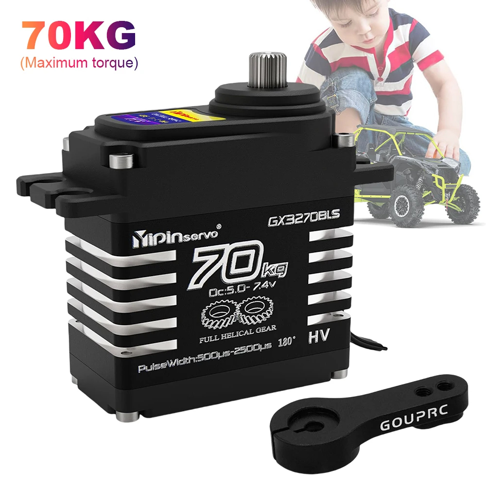 Servo Motor Cnc - มอเตอร์บรัชเลสแรงบิดสูง 70 กก. 1/2 ชิ้น ดิจิตอลเซอร์โว
