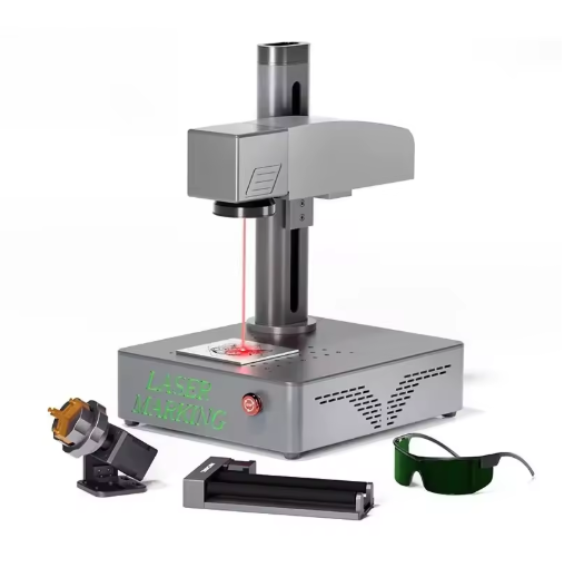 Industrial Laser Engraver For Metal - เครื่องแกะสลักไฟเบอร์เลเซอร์แบบพกพา DAJA S4 (20W/30W/50W) - เครื่องมาร์กเกอร์อุตสาหกรรมความแม่นยำสูงสำหรับโลหะ