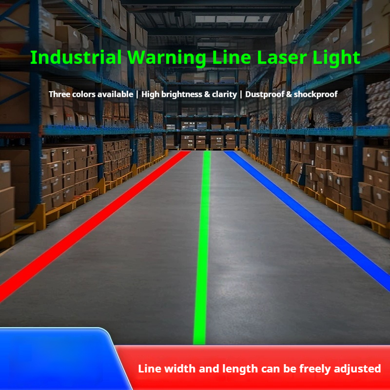 Industrial Laser Line Projector - ไฟฉายเลเซอร์อินฟราเรดสำหรับเตือนความปลอดภัยในโรงงานอุตสาหกรรม แบบเส้นเดียว