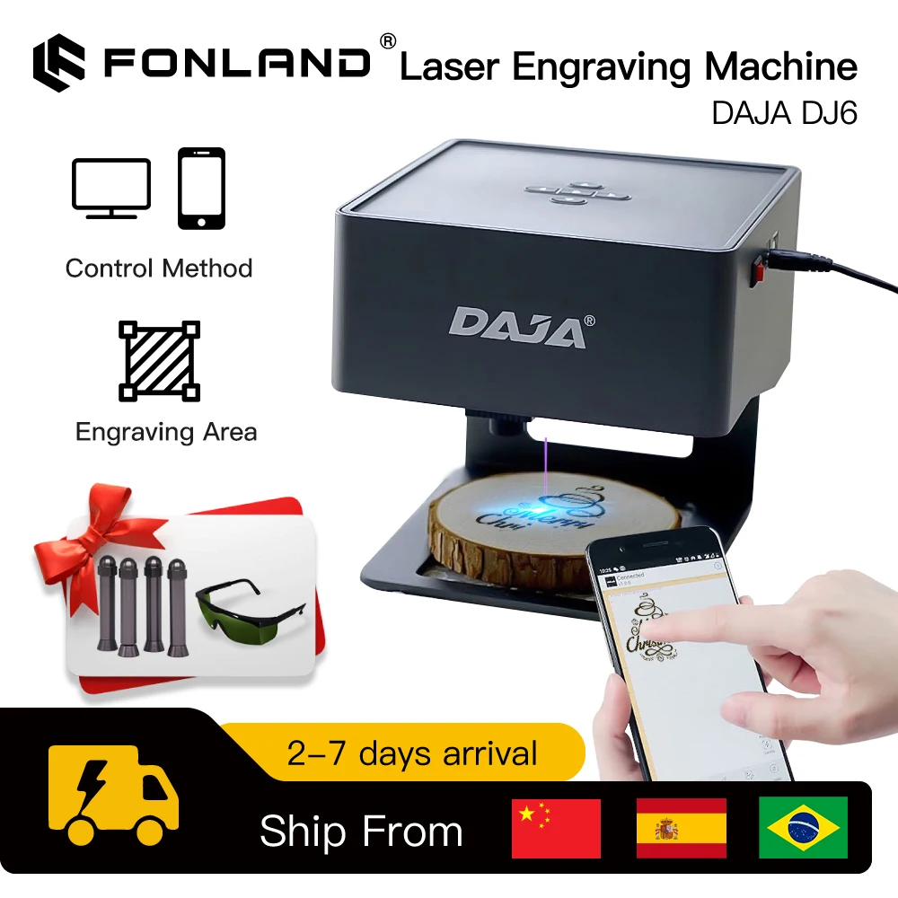 Industrial Laser Equipment - Daja เครื่องแกะสลักเลเซอร์ CNC DJ6 mesin grafir