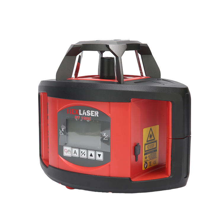 Industrial Laser Supply - เครื่องระดับเลเซอร์แบบหมุนสีเขียวคุณภาพสูง แบบปรับระดับอัตโนมัติ 4 หัว พร้อมแหล่งจ่ายไฟอุตสาหกรรม