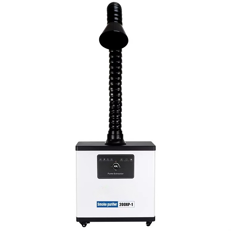 Industrial Laser Fume Extractor - เครื่องดูดควัน Chuera 200XP 200W พร้อมไส้กรองอากาศ 0.3