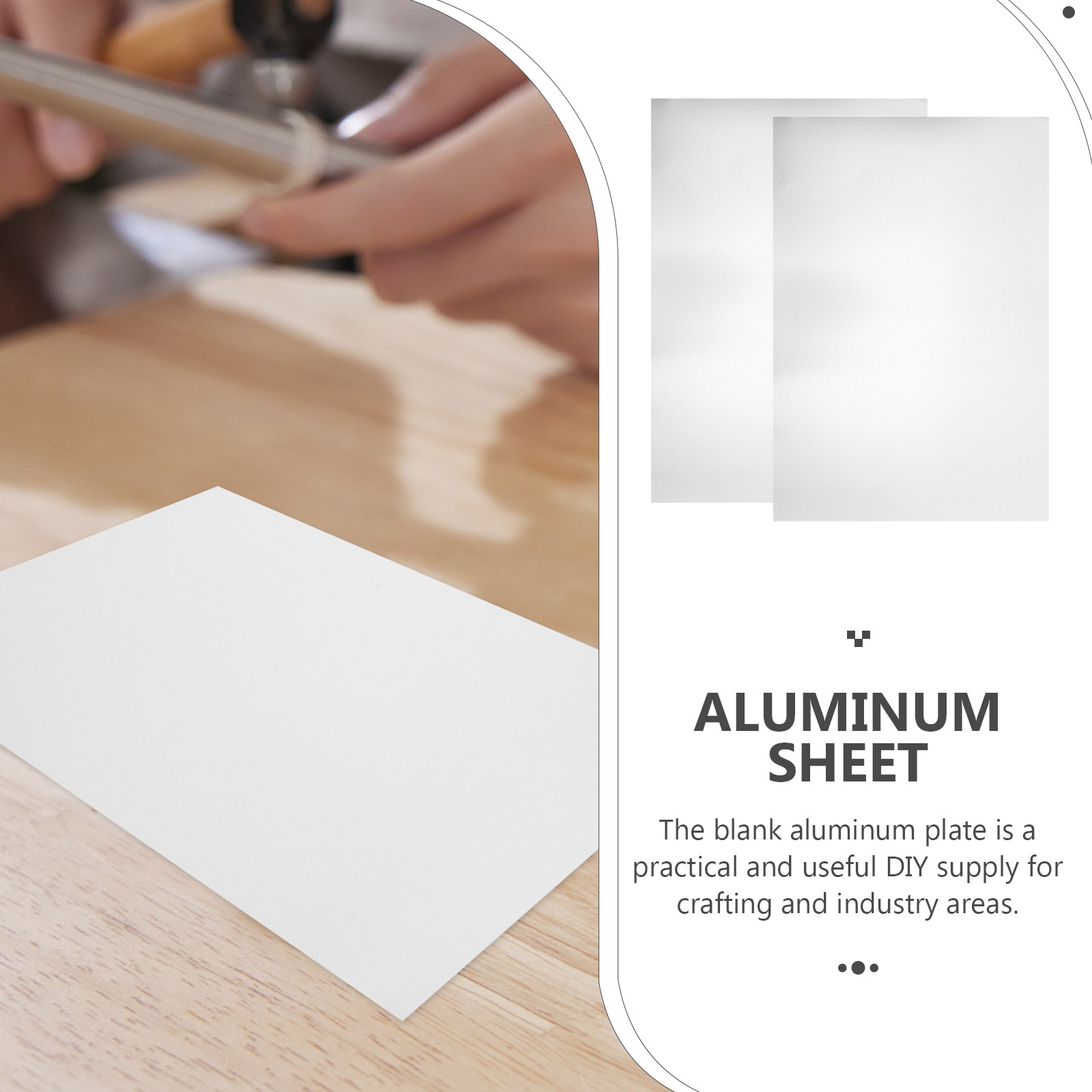 แผ่นอะลูมิเนียมเปล่าขนาด A4 จำ - Industrial Laser Engraver For Metal บทวิจารณ์และราคา