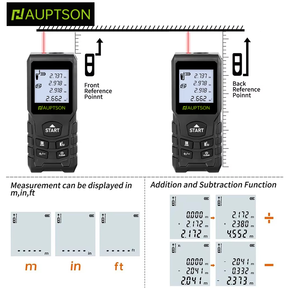 HAUPTSON 70/100M เครื่องวัดระย - Industrial Laser Rangefinder บทวิจารณ์และราคา