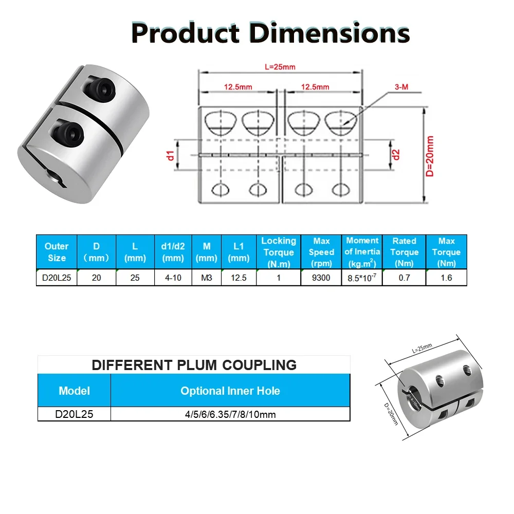 ข้อต่อแบบแข็ง 25 มม. ความยาว ข - Servo Motor Cnc บทวิจารณ์และราคา