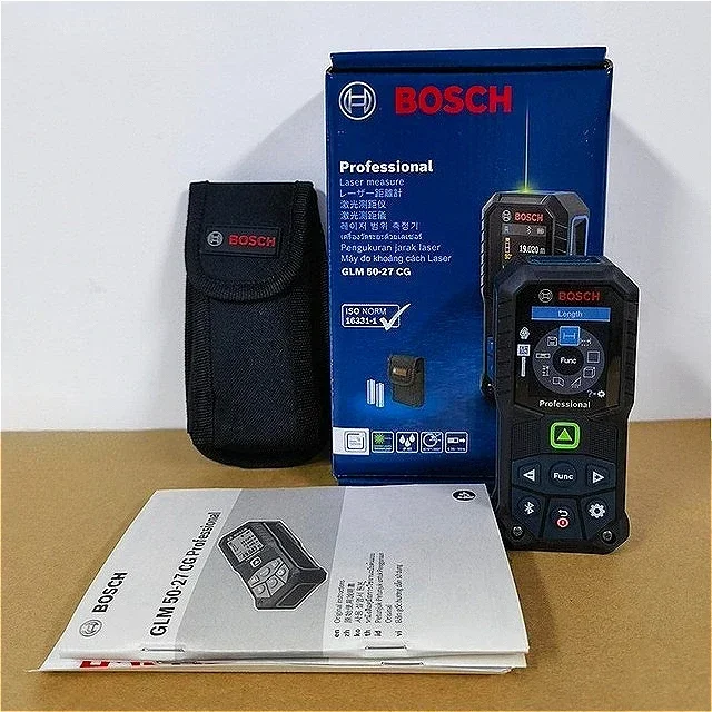 บ๊อช GLM50-27CG เครื่องวัดระยะ - Industrial Green Laser บทวิจารณ์และราคา
