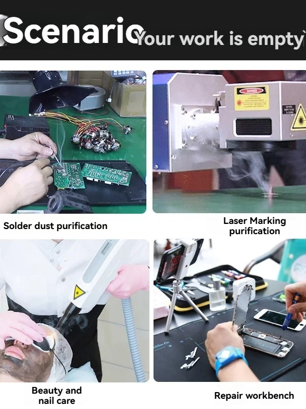 เครื่องดูดควันบัดกรีขนาดเล็ก – - Industrial Laser Fume Extractor บทวิจารณ์และราคา
