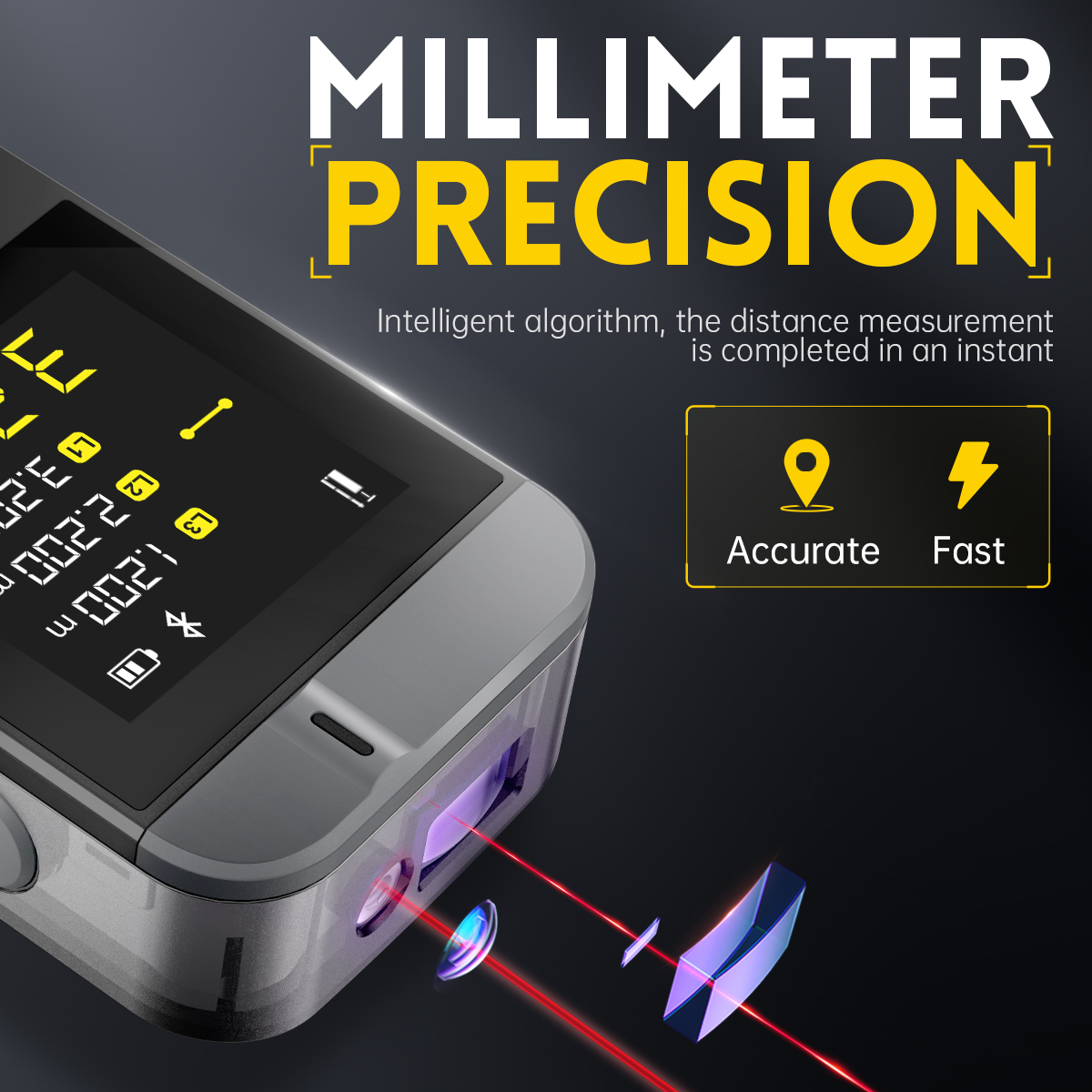 FNIRSI IR40เลเซอร์สายวัด40M เล - Industrial Laser Rangefinder บทวิจารณ์และราคา