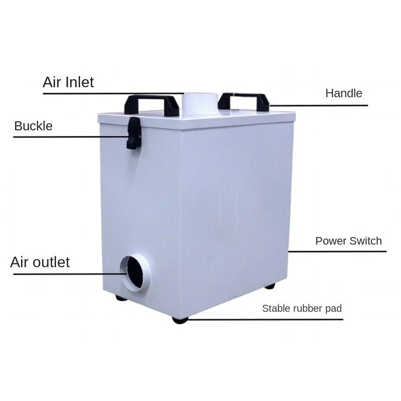 เครื่องดูดควันอุตสาหกรรม 120W  - Industrial Laser Fume Extractor บทวิจารณ์และราคา