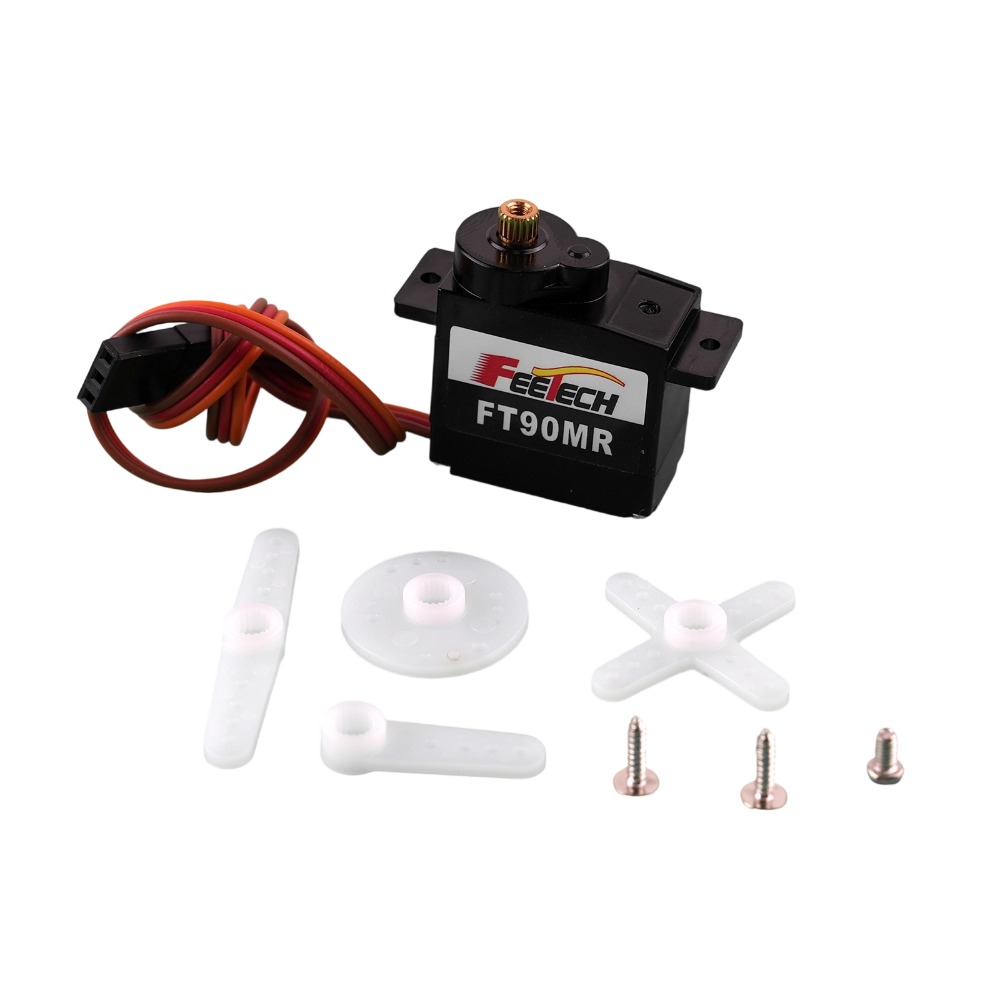 เฟตเทค FT90M ไมโครเซอร์โวแบบดิ - Servo Motor Cnc บทวิจารณ์และราคา