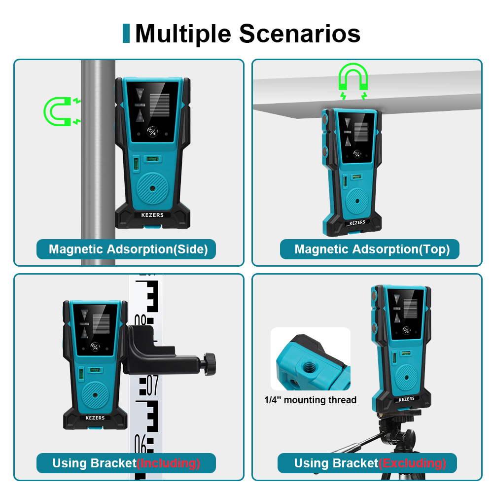 KEZERS สีแดงสีเขียวเลเซอร์ระดั - Industrial Green Laser บทวิจารณ์และราคา
