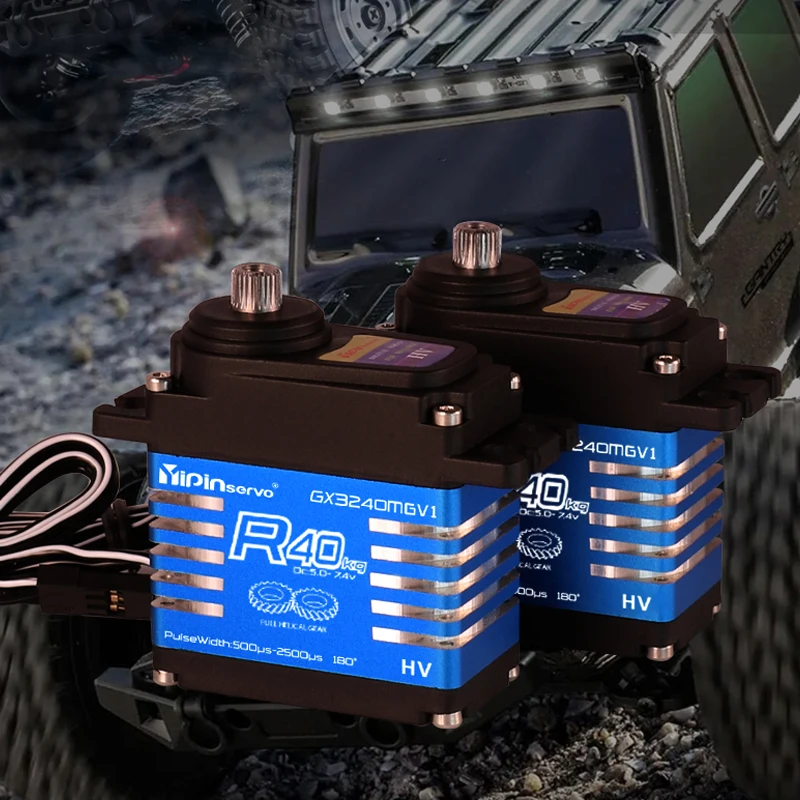 กันน้ํา IP68 RC Servo 40 กก.เห - Servo Motor Cnc บทวิจารณ์และราคา