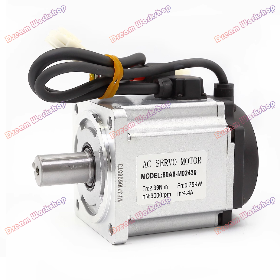 ชุดมอเตอร์เซอร์โว CNC 40/60/80 - Servo Motor Cnc บทวิจารณ์และราคา
