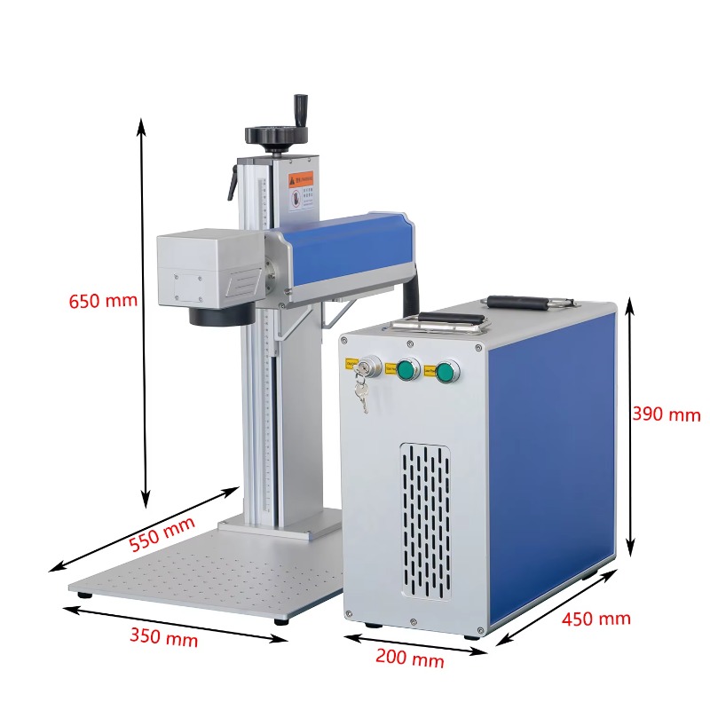 เครื่องมาร์กกิ้งไฟเบอร์เลเซอร์ - Industrial Laser Engraver For Metal บทวิจารณ์และราคา