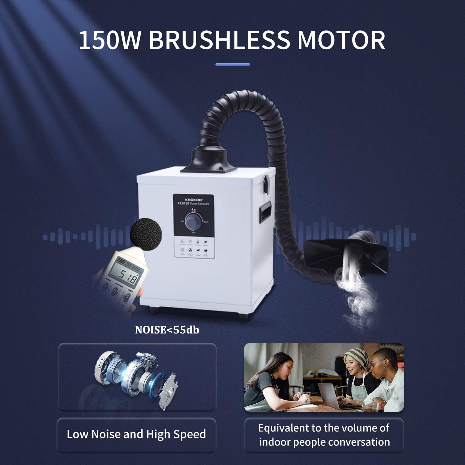 เครื่องดูดควันอุตสาหกรรม KNOKO - Industrial Laser Fume Extractor บทวิจารณ์และราคา