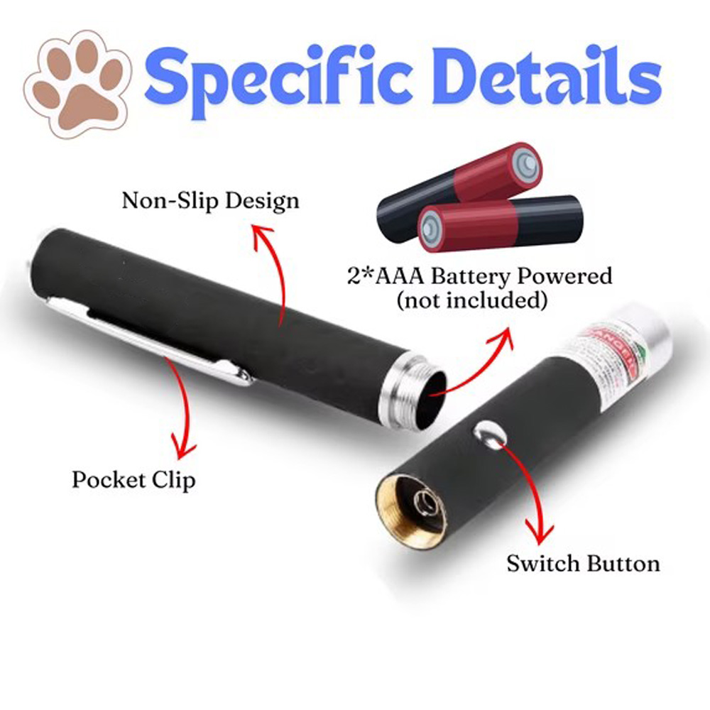 ปากกาเลเซอร์พกพาขนาดเล็ก ไฟ LE - Industrial Green Laser บทวิจารณ์และราคา