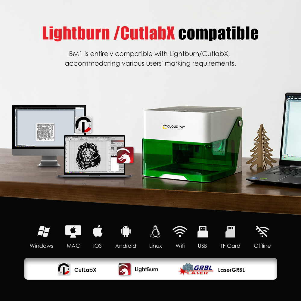Cloudray 5000mw CNC มินิเลเซอร - Industrial Laser Equipment บทวิจารณ์และราคา