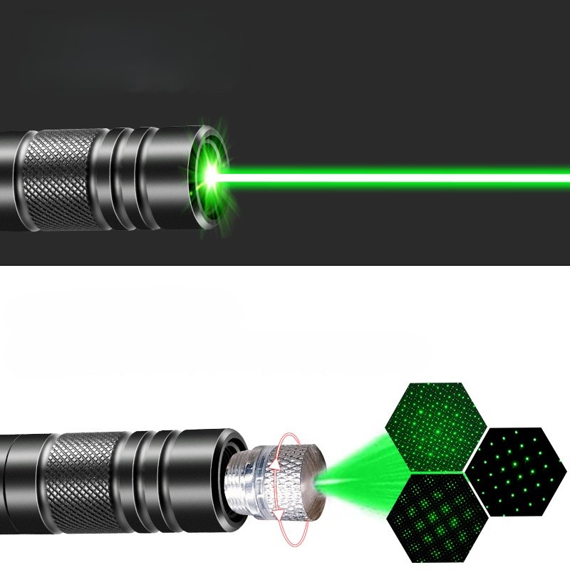 มินิเลเซอร์พอยเตอร์แบบชาร์จ US - Industrial Green Laser บทวิจารณ์และราคา