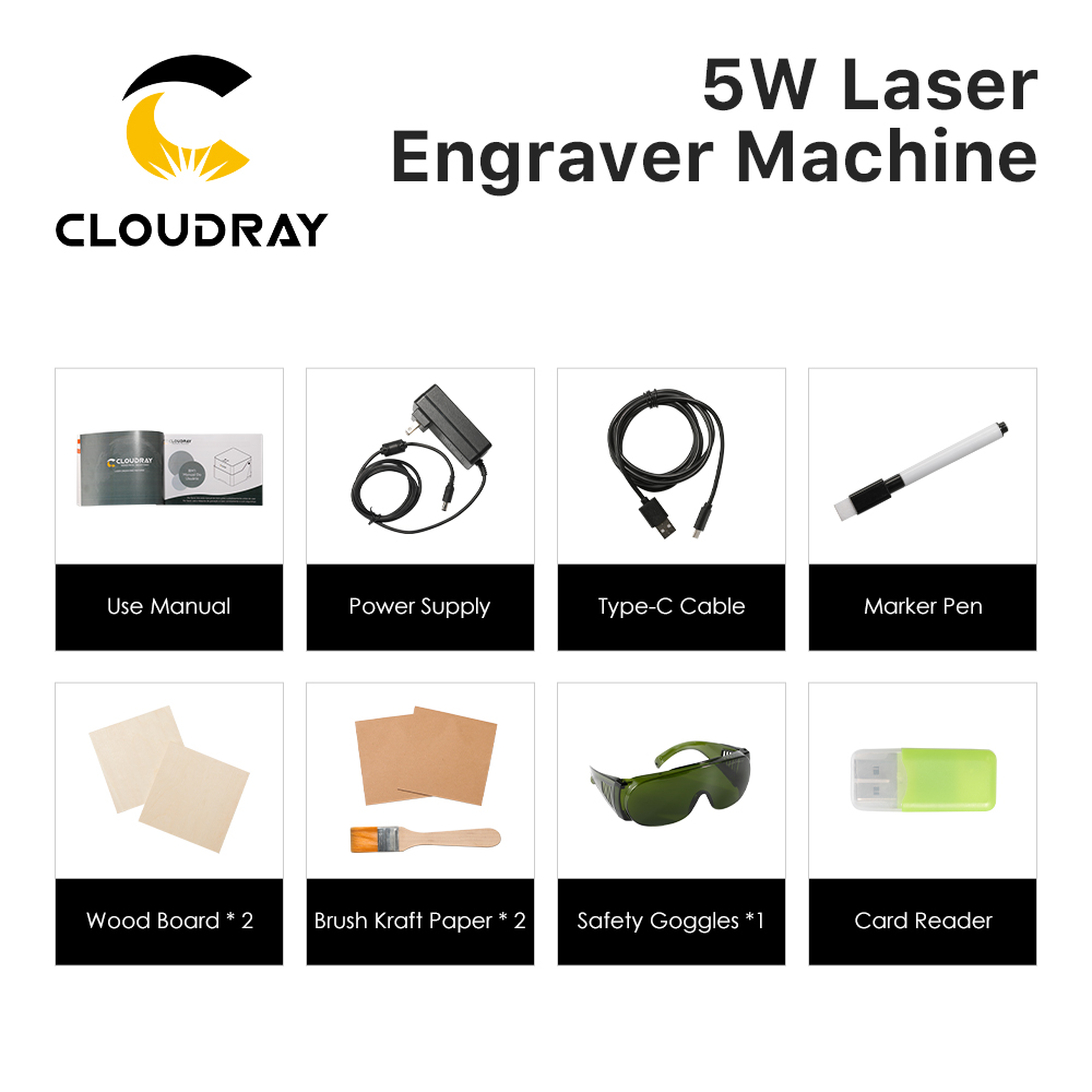เครื่องแกะสลักเลเซอร์ Cloudray - Industrial Laser Cutting Machine บทวิจารณ์และราคา